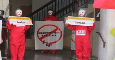 Recourir aux tribunaux pour s’attaquer aux droits des syndicats, c’est critiquable. Utiliser n’importe quel argument, c’est dangereux Recourir aux tribunaux pour s’attaquer aux droits des syndicats, c’est critiquable. Utiliser n’importe quel argument, c’est dangereux
