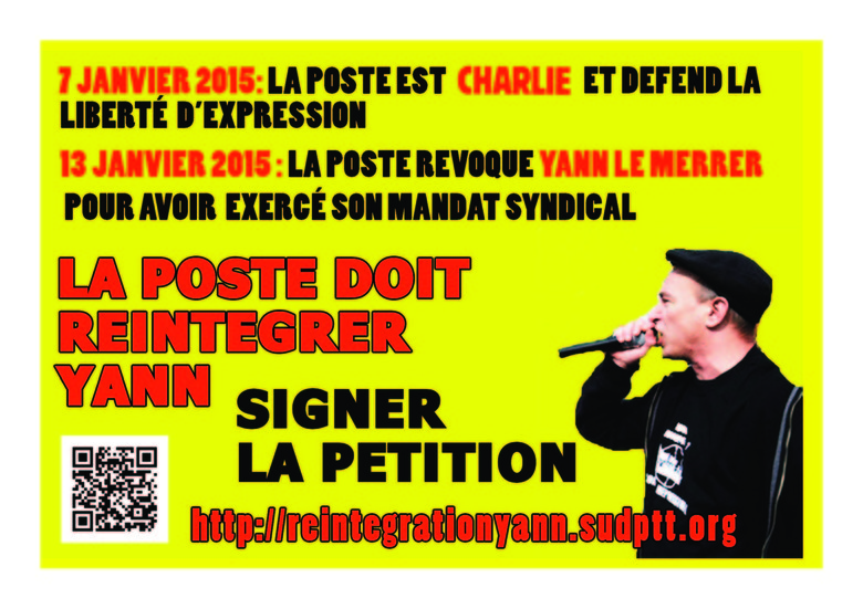 La Poste doit reintegrer Yann