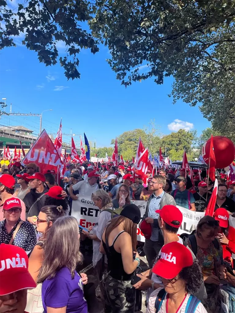 Manifestation du 16 septembre 2023 à Berne