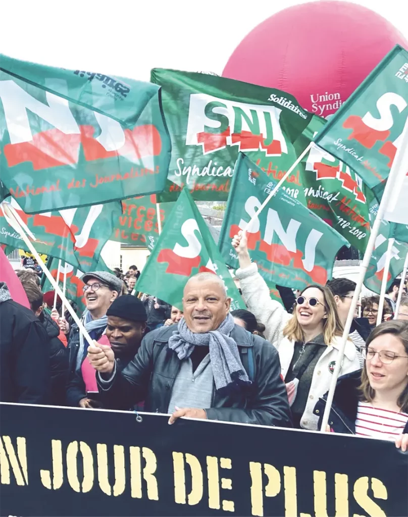 Manifestation parisienne interprofessionnelle du 7 avril 2023. [DR]