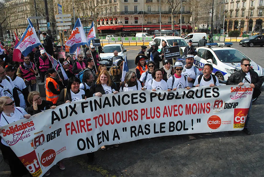 Les Finances publiques du 31 en manif. [Solidaires Finances publiques 31]