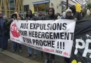 Rassemblement devant le siège d’ADOMA CDC-Habitat, le 19 avril 2024. [COPAF]
