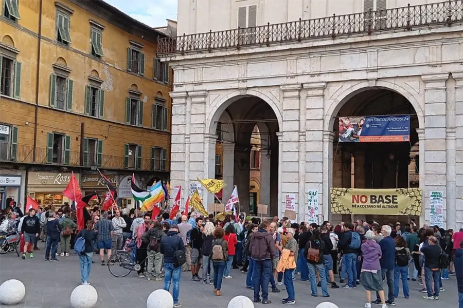 Rassemblement contre le projet de loi, à Pise, en septembre 2024. [DR]