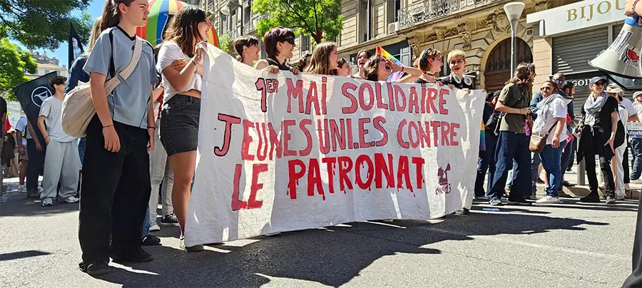 1er mai 2025, à Marseille. [DR]