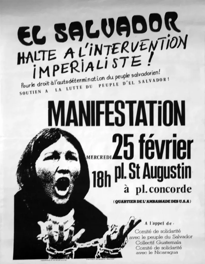 El Salvador, un des terrains d’intervention de l’impérialisme étatsunien dans les années 1980. [Coll. CM]