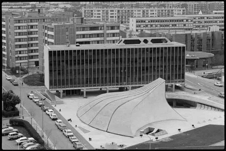 La Bourse « Niemeyer », à Bobigny. [DR]