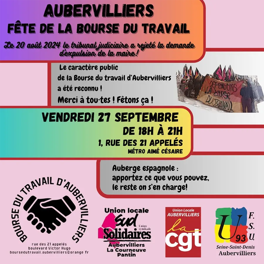 La fête de la Bourse après que le rejet de la demande d’expulsion. [DR]