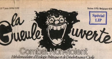 En une du numéro de La Gueule ouverte n°213 du 7 juin 1978. [Coll. CM]