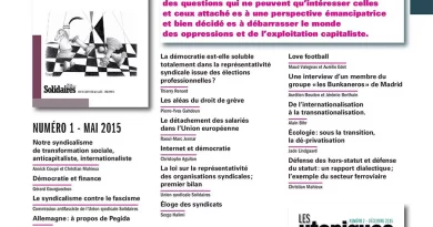 La une du livret de vingt pages présentant les 27 numéros parus des Utopiques. [DR]