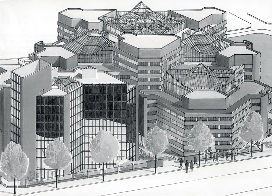 La maquette du complexe. [CGT]