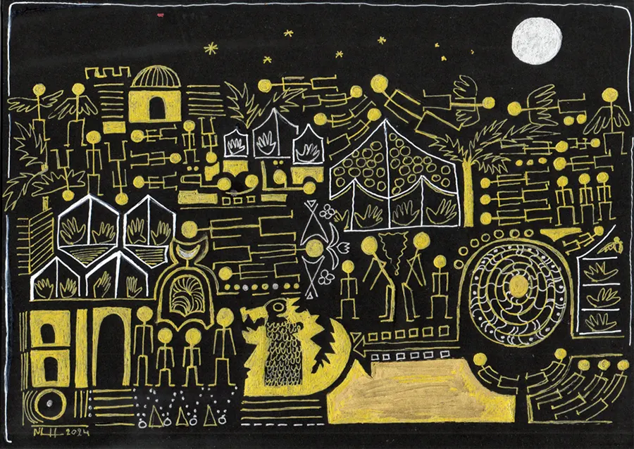 « Résistance », 2024. [Nayla Hanna]