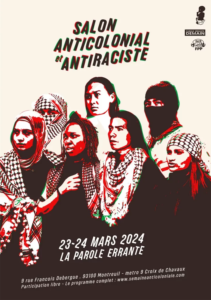Affiche de la Semaine anticoloniale 2024. [DR]