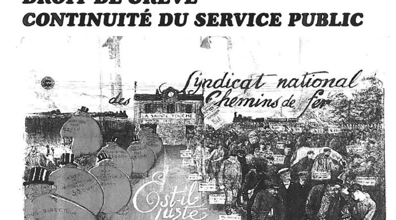 Brochure de la fédération SUD-Rail, 2004. [Coll. CM]
