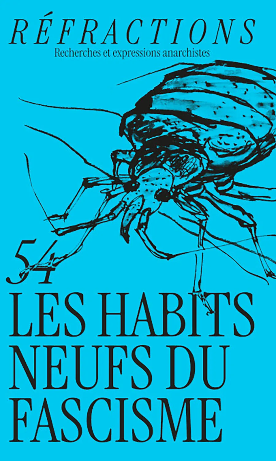 La couv du dernier numéro de Réfractions. [DR]