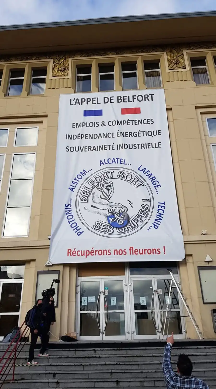 La Maison du peuple de Belfort. [UFSI]
