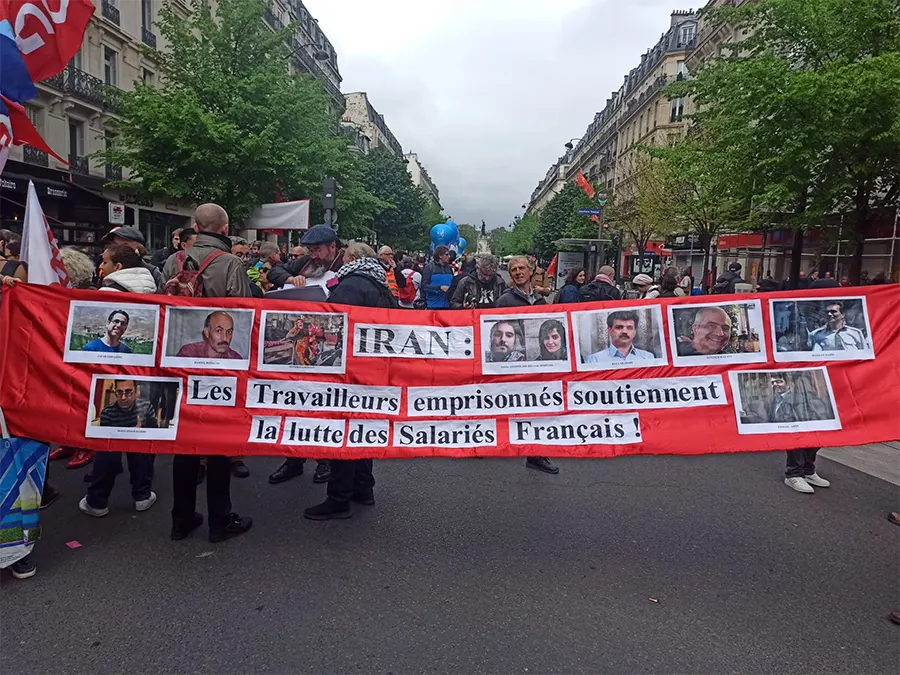 1er mai 2018, leçon d’internationalisme prolétarien : « Les travailleurs emprisonnés [en Iran] soutiennent la lutte des salariés français ! ». [SSTI]