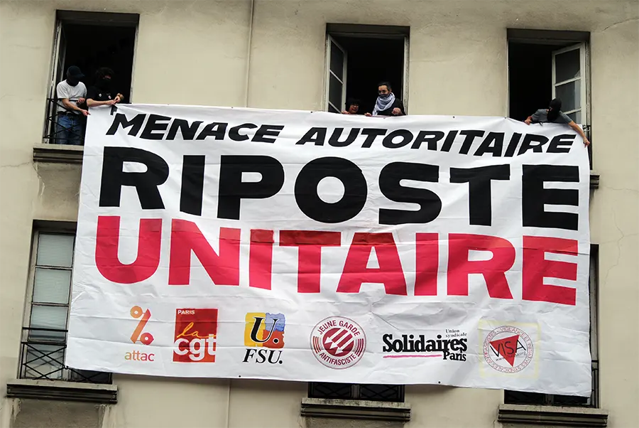 Lors de la manifestation parisienne du 1er mai 2024. [Solidaires]