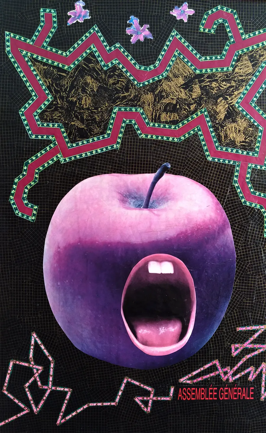 Collage issu de André Bernard, Ma chandelle est vive, je n'ai pas de dieu, éditions ACL, 2008. [André Bernard]
