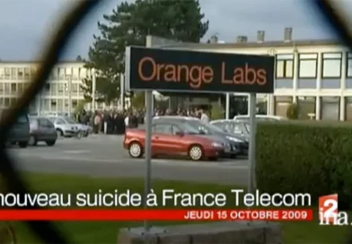 « Nouveau suicide à France Télécom », 2009. [DR]