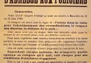 Tract de la fédération des polices de la CGT, 1949. [DR]