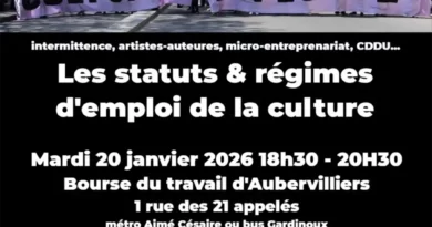 Une permanence syndicale sur les statuts et régimes d’emploi de la culture. [SUD Culture Solidaires]